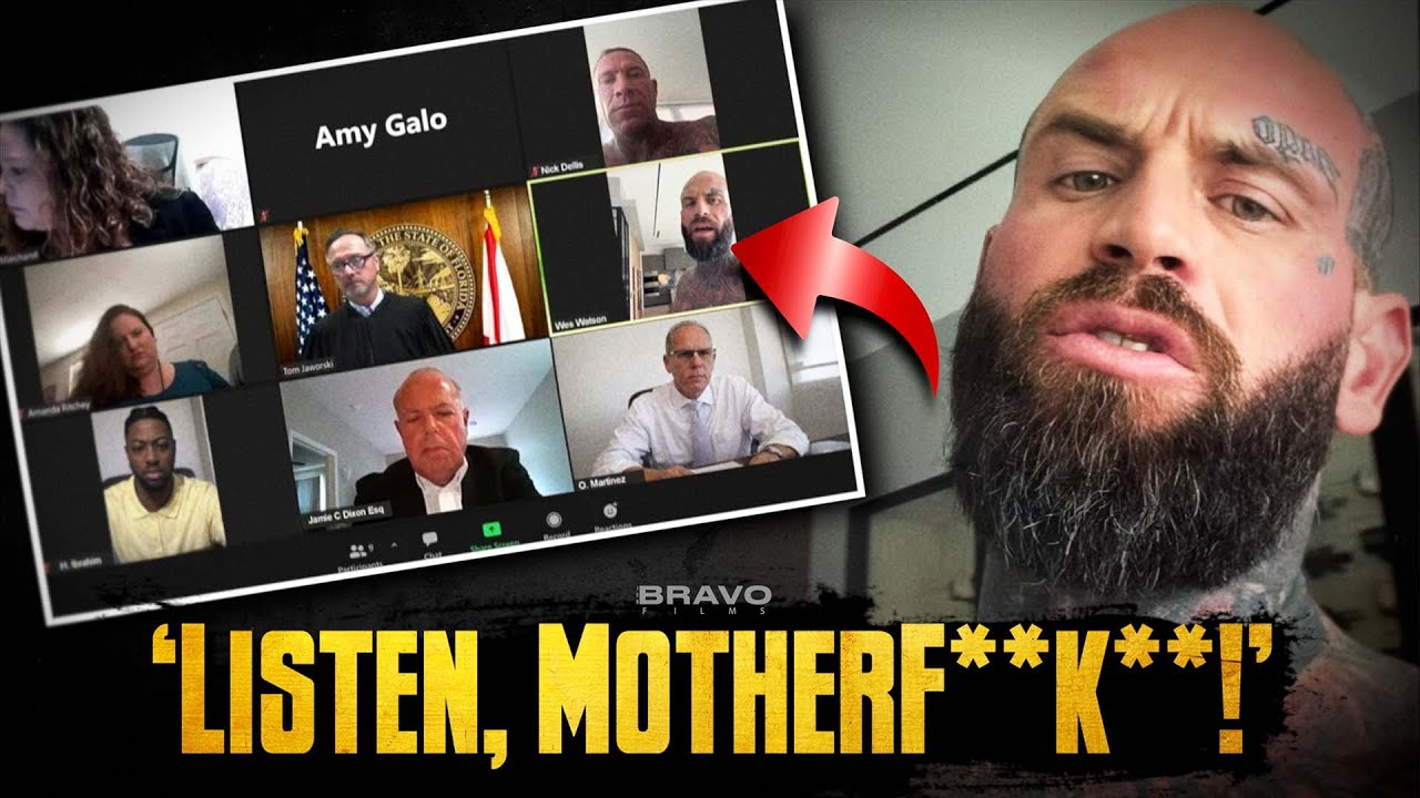 Wes Watson Goes INSANE In COURTROOM!