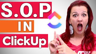 How to set up Standard Operating Procedures / SOPs in CLICKUP