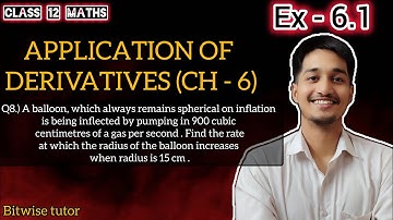 Ex 6.1 class 12 maths q8 | Ex 6.1 q8 class 12 | Question 8 exercise 6.1 Class 12