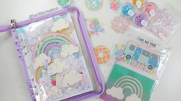 DIY Shaker Dashboards For A5 Size Ring Planner Featuring Inlovearts