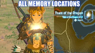 Zelda Tears of the Kingdom - All Memories Locations (Dragon Tears)