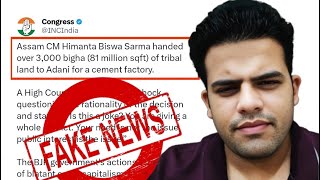 FACT-CHECKING Congress On Adani And Mahabal Cement