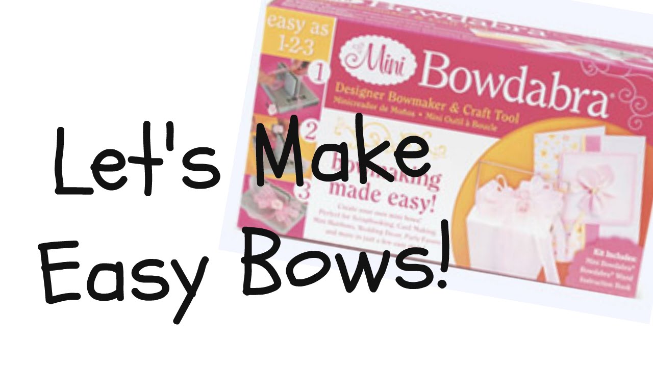 Mini Bowdabra bow maker