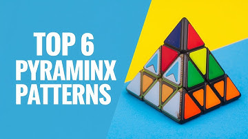 Top 6 Pyraminx Cube Patterns | Full Tutorial + Easy Steps | Best Pyraminx Designs