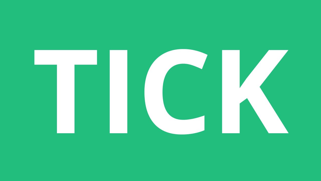 How To Pronounce Tick Pronunciation Academy YouTube