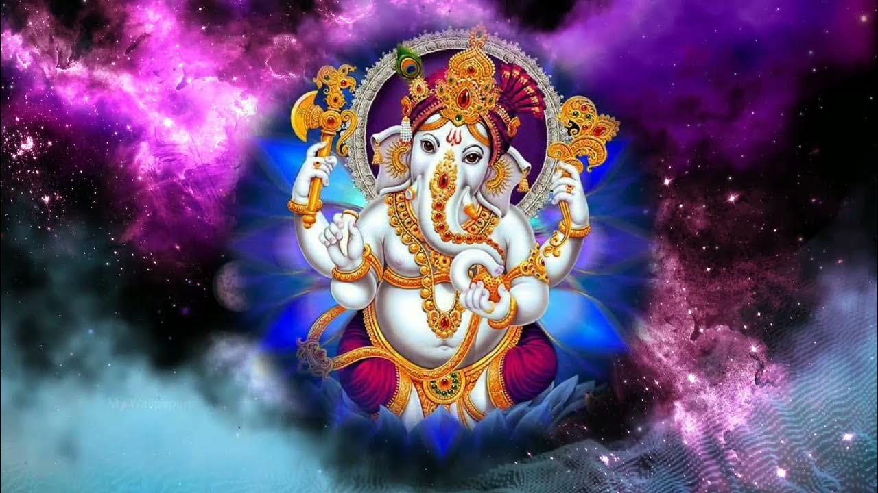 Ganpati bappa Live Wallpaper! (4K). - YouTube