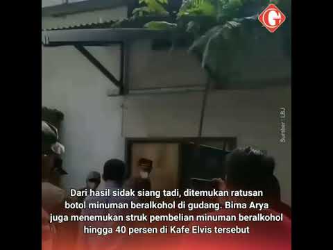 Wali Kota Bogor Segel Cafe yang Jual Minuman Beralkhol Lebih dari 5 Persen