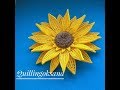 Подсолнух квиллинг часть 1/sunflower quilling part 1/ Подготовка лепестка / мастер-класс/ tutorial/