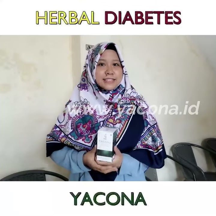 Obat Herbal Diabetes Yacona Turun Gula Darah Tinggi Kencing Manis Langsung ke Pusatnya