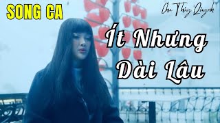[KARAOKE CÀ PHÊ] Ít Nhưng Dài Lâu - Chu Thuý Quỳnh ft. Yan Nguyễn - Song Ca