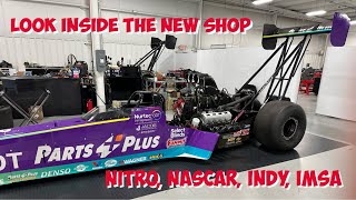 Look Inside New Race Shop