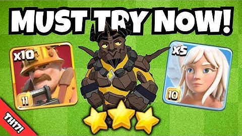 You MUST TRY this SUPER MINER Attack Strategy to DOMINATE Ranked! | Clash of Clans 