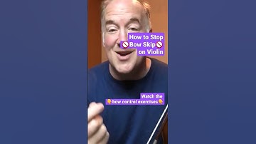 How to Stop Bow Skip on Violin #shorts