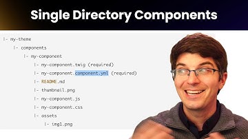 Single Directory Components in Drupal 11