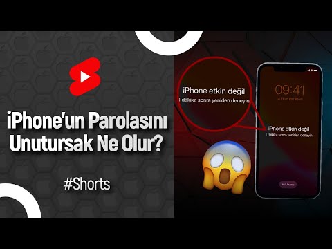 iPhone parolasını unutursanız ne olur? #Shorts