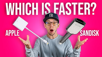 Sd Card Reader Speed Test - Apple vs Sandisk