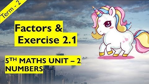 #5th maths //term-2 #unit - 2 numbers // #Factors #common factors #hcf& #ex-2.2 //#mathsinall