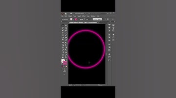 Illustrator Neon Effect Creation -Tutorial Video