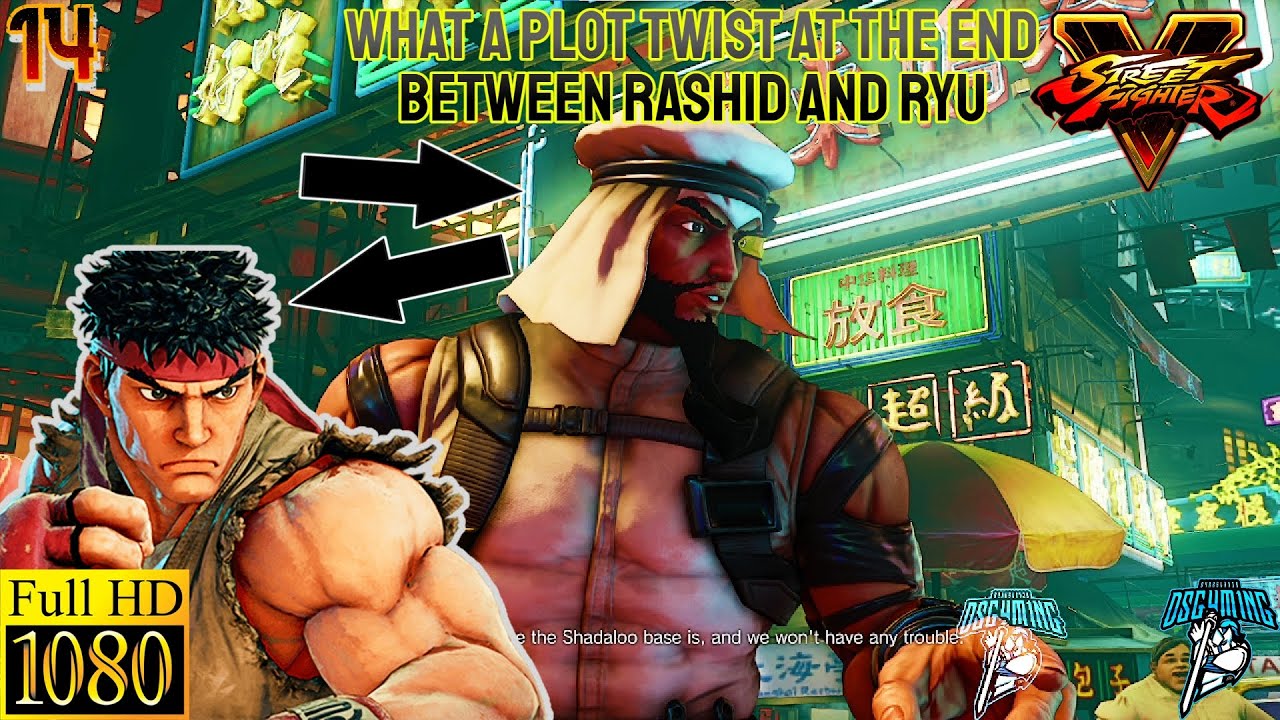 Street Fighter V - Rashid Short Campaign Character Story Absolute ...