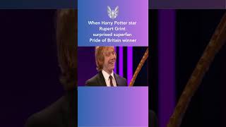 Imagine getting a Harry Potter broomstick from Ron Weasley himself! 🪄