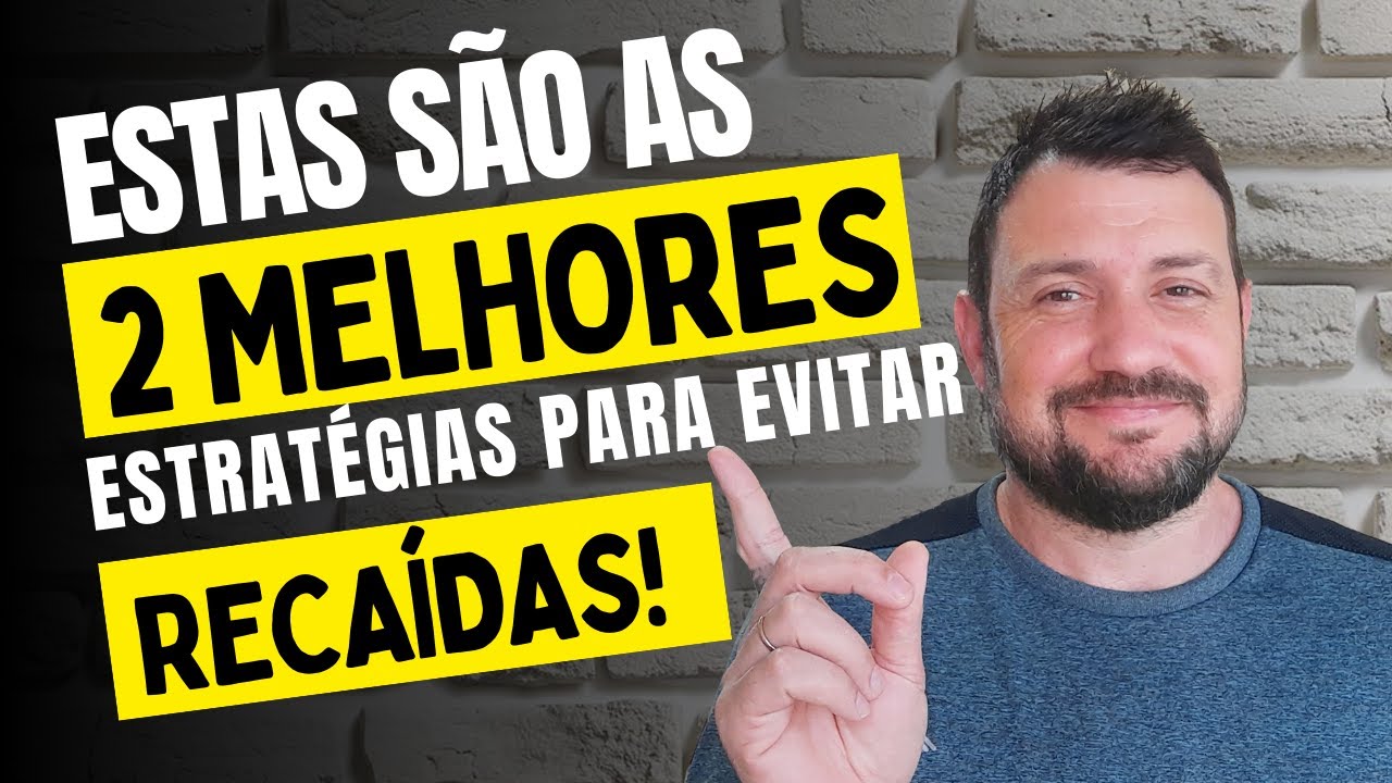 Fuga e Esquiva, SABE A DIFERENÇA? Conheça as 2 melhores estratégias para evitar recaídas