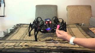 Hexapod Tracking Video 2