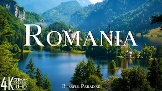 Romania 4K  Relaxing Music with Beautiful Natural Landscape  Amazing Nature