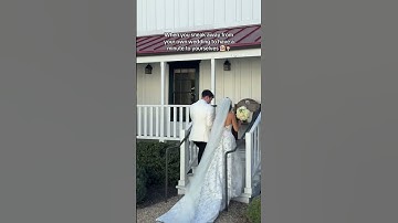 Highly recommend taking just a minute as newly weds after your ceremony -- 😁: #short #shorts