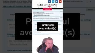 Parent seul ? ➡️ cochez cette case sur votre déclaration de revenus!!! #france #2026 #impôts