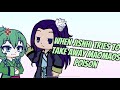 When Jinshi tries to take away maomaos poison#gacha#gachameme#apothecarydiaries#maomao#jinshi