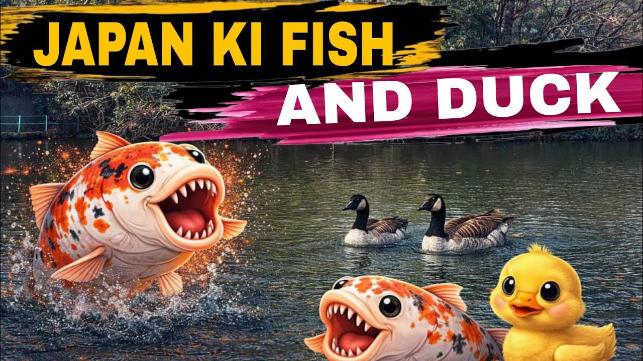 Japan me Ajj Maine fish and duck ko roti and bread khilaya🇯🇵☺️