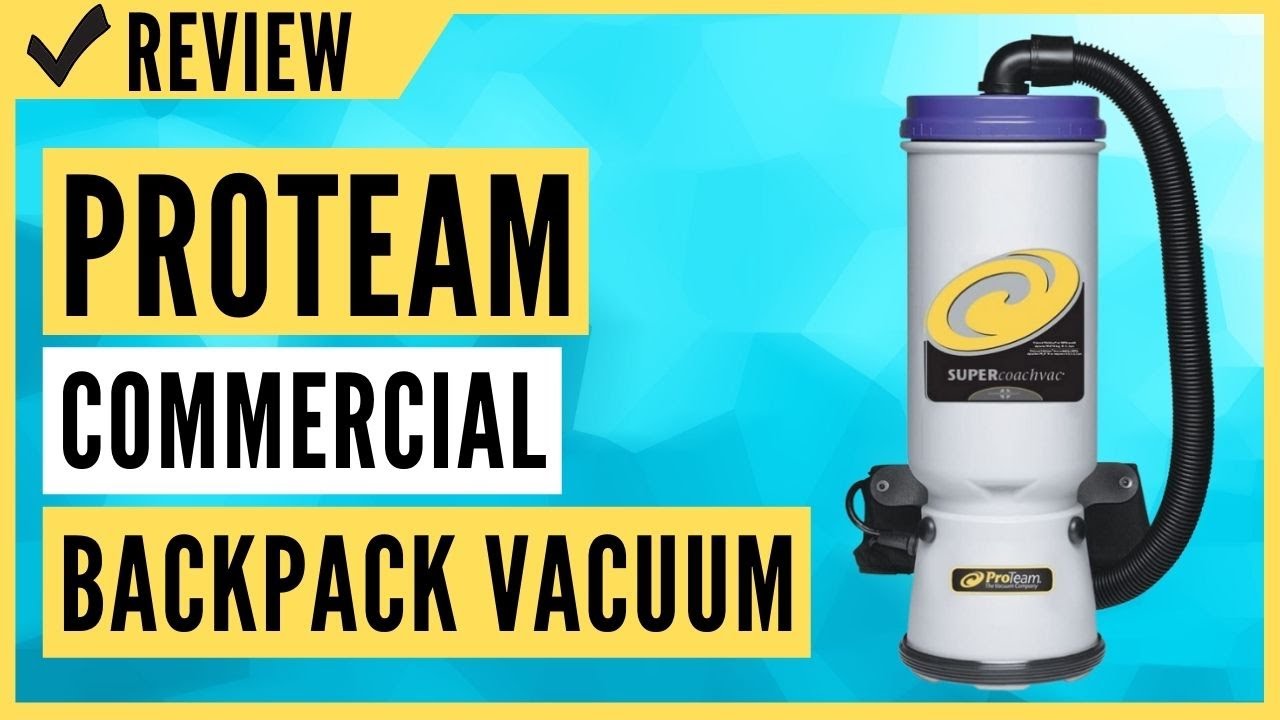 ProTeam Commercial Backpack Vacuum Review - YouTube