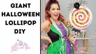 Giant Halloween Lollipop