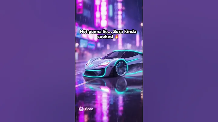 I challenged Sora AI to make my dream car and what it created broke my brain #SoraAI #OpenAI #Shorts