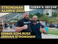 Der stärkste Mann Deutschlands Dennis Kohlruss 💪💯  Strongman Weltmeisterschaft 2021 in Alanya 💯💪