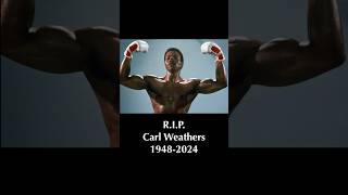 THERE IS NO TOMORROW! RIP Carl Weathers / Apollo Creed. #carlweathers #apollocreed #rocky