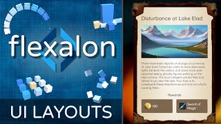 UI Layouts made easy in Unity | Flexalon