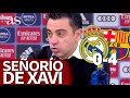 La RESPUESTA más ELEGANTE de XAVI tras la GOLEADA al REAL MADRID | Diario AS