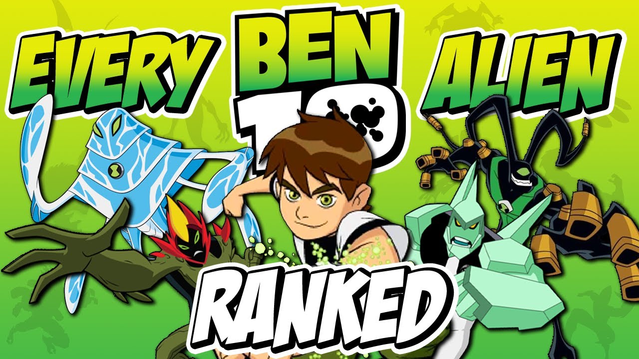 Ben 10 alien tier list not ranked by strength or anything but just the ones  i like