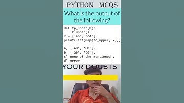 Python MCQs Explained Fast | Learn Python Rapidly #infytqmcq #infytq #pythonprogramming #python