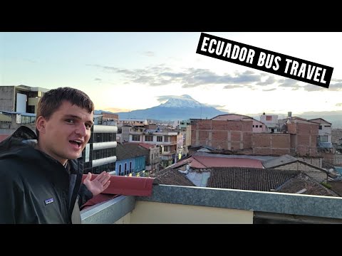 Busing to RIOBAMBA and exploring! | Ecuador