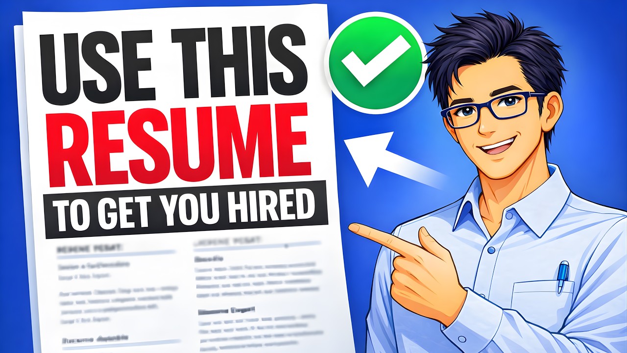 How to Write a Resume That Actually Gets You Hired - YouTube