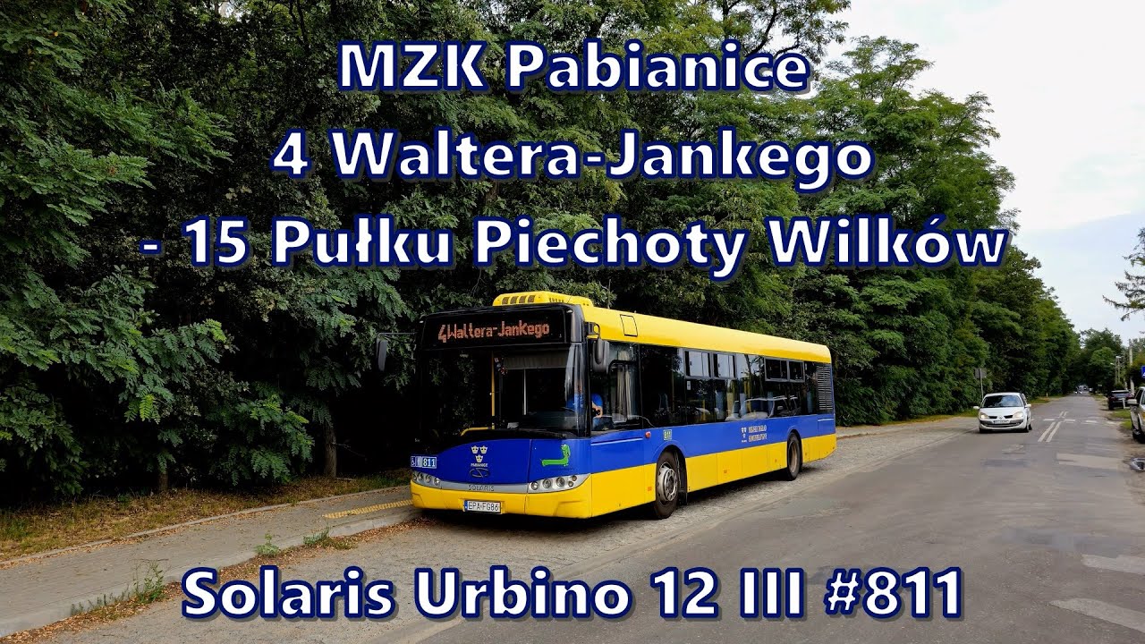 MZK Pabianice - linia 4, Solaris Urbino 12 III #811