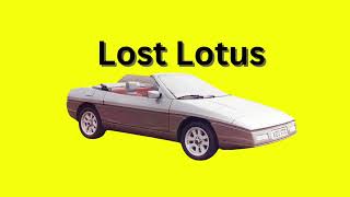 Lost Lotus Prototype. The M90/X100 Elan. The Last Chapman Era Lotus