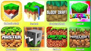 : Pocket Edition,LokiCraft,Craftsman,Minecraft,Exploration Craft,Eerskraft,Block Craft,MasterCraft