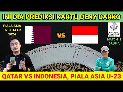 STY TARGET 4 BESAR‼️ LAGA PERDANA - QATAR VS INDONESIA - PIALA ASIA U23 QATAR 2024 - PREDIKSI KARTU
