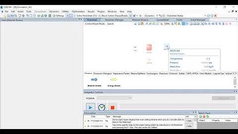 Creating a Continuous Stirred Tank Reactor Simulation in DWSIM Software