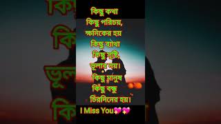 ভালবাসার মানুষকে Miss করার কবিতা। I miss u everyone. screenshot 5