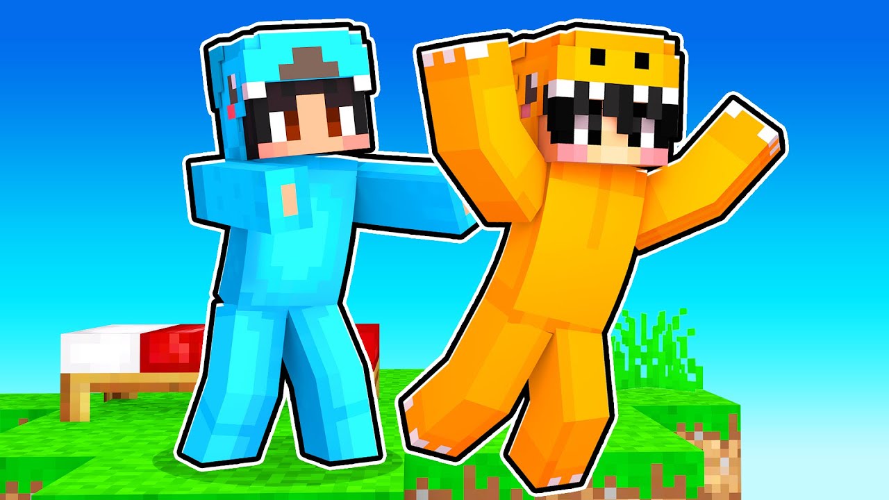 TROLLING MY FRIEND IN MINECRAFT BED WARS! (MCPE) (Minecraft Minigame)