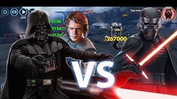 Arena Testing 13 - GAS and Vader defeat GL Kylo